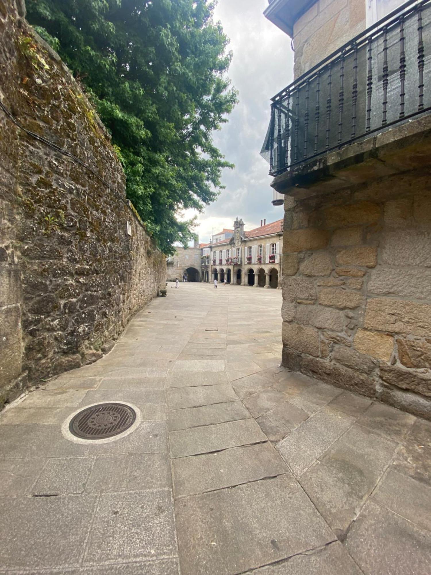 Airado Casco Historico Lägenhet Pontevedra Exteriör bild